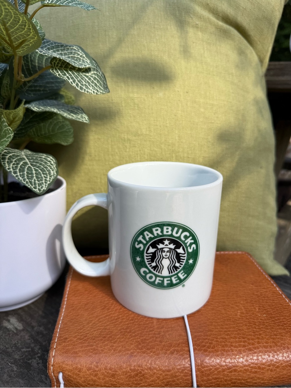 Vintage 1999 Starbucks Original Classic Mermaid Siren Logo Ceramic Coffee Mug